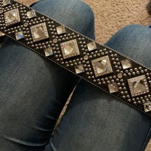 Western Dress Bling Stone Belt